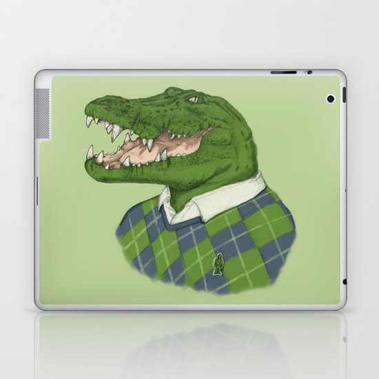 Argyle Crocodile Laptop & iPad Skin
