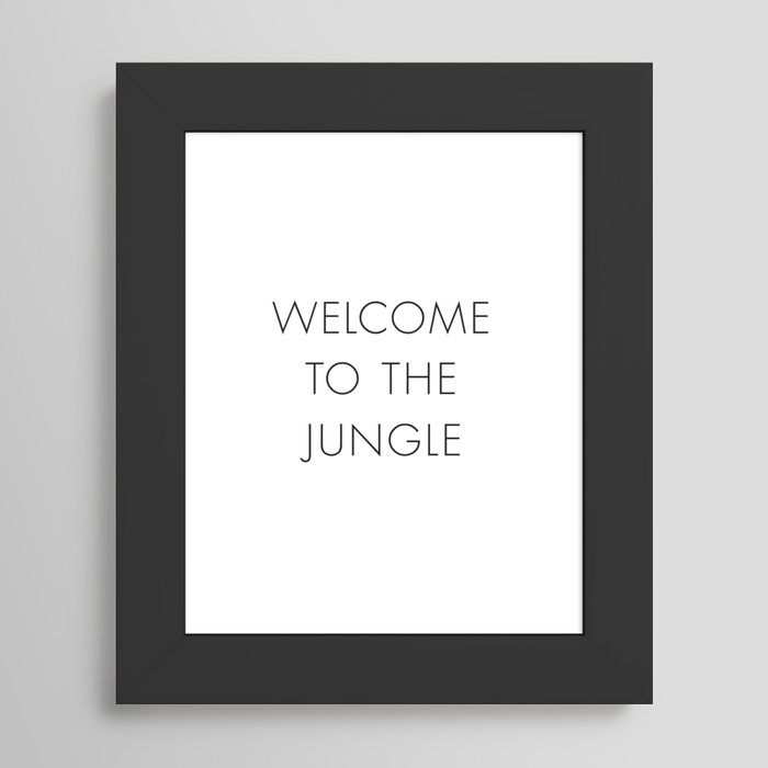 Framed Art Print