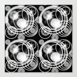 65 MCMLXV Cosplay White-Hot Plasma Energy Pattern Canvas Print