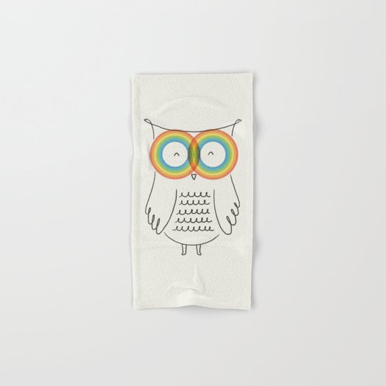 RainbOwl Hand & Bath Towel