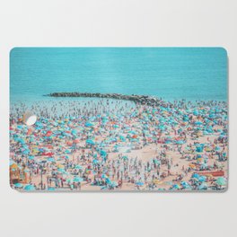 Blue Summer Beach Cutting Board
