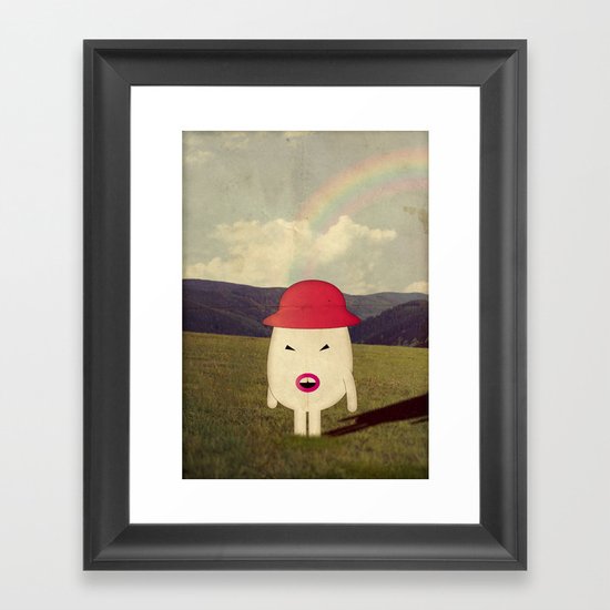 p i n c o Framed Art Print