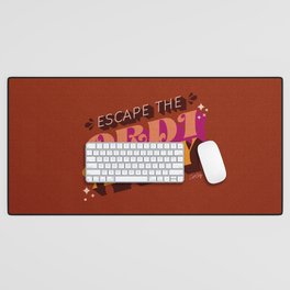 Escape the Ordinary – Scarlet Desk Mat