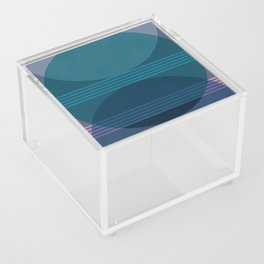 Abstraction_BLUE_LANDSCAPE_MOONLIGHT_NATURE_POP_ART_)521A Acrylic Box