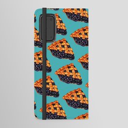 Blueberry Pie Pattern Android Wallet Case