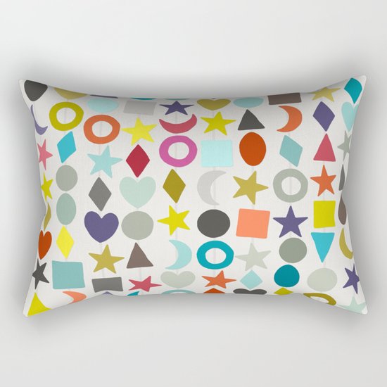 geo garland Rectangular Pillow