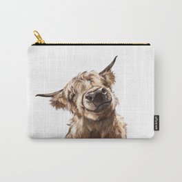 Highland Cow Carry-All Pouch