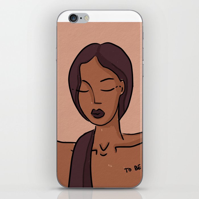 To Be yourself iPhone Skin