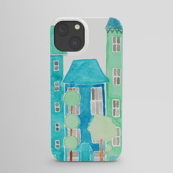 Quirky Homes iPhone Case