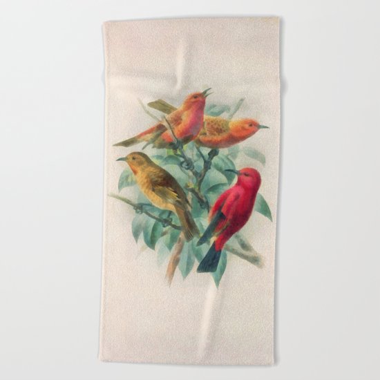 Songbirds Beach Towel
