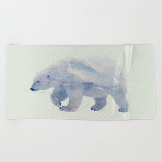 Polar Bear Beach Towel
