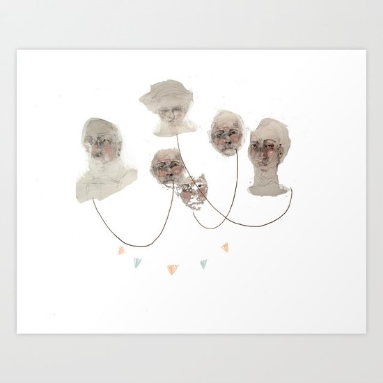 Sweet Cheeks Art Print