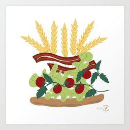 Blt Art Prints For Any Decor Style Society6