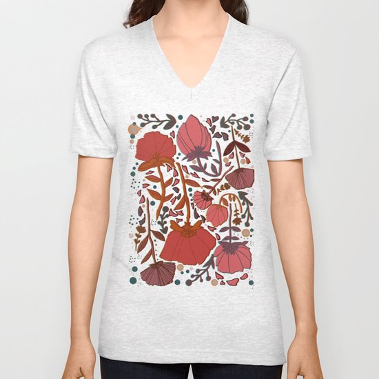 Nature number 2. Unisex V-Neck