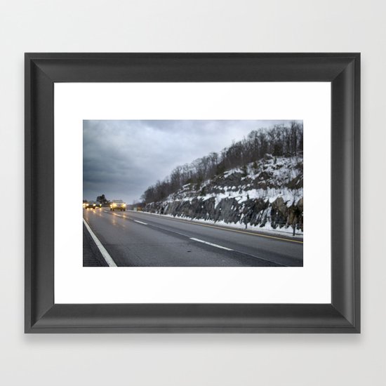 Drive Framed Art Print