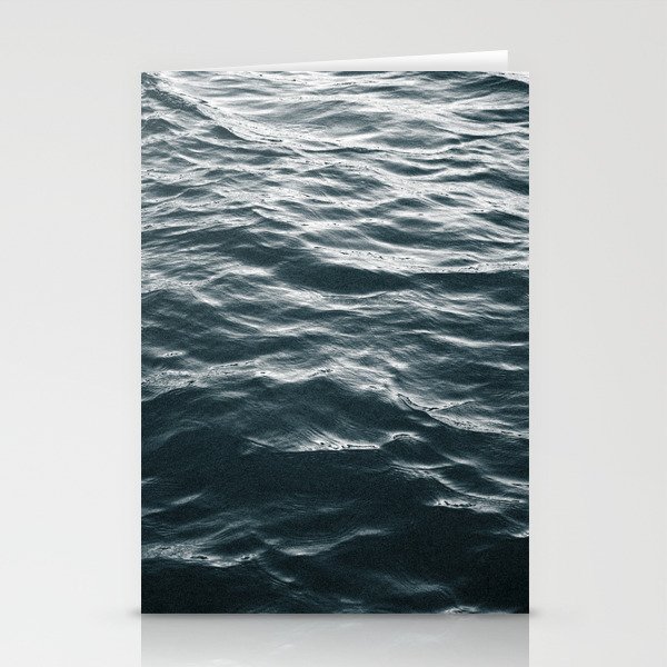 Ocean Waves Deep Mood Stationery Cards