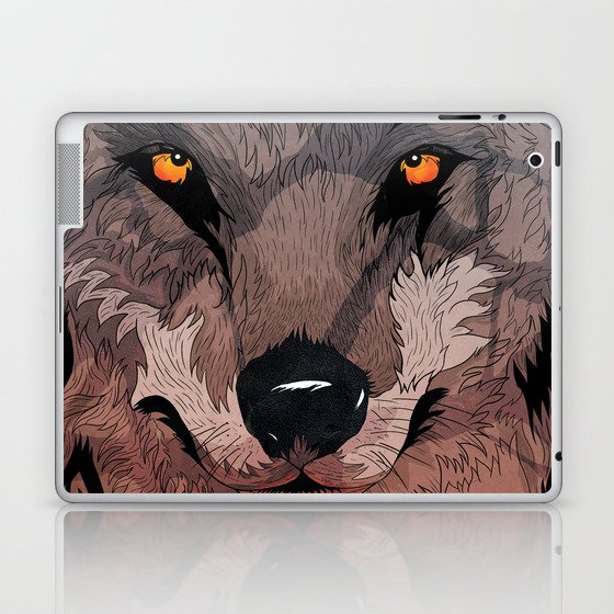 Wolf Mother Laptop & iPad Skin