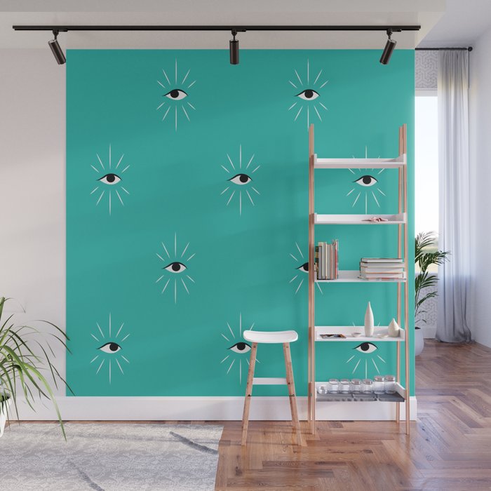 E V I L Y Wall Mural By Crnicole Society6