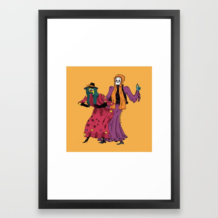 Dancing Dolls Framed Art Print By Elaisamoreno Society6