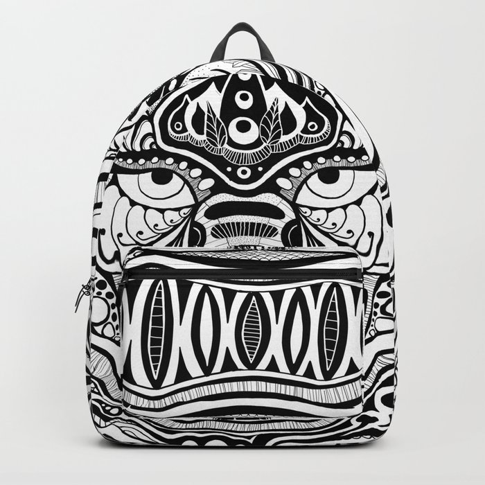 Cat shop face backpack