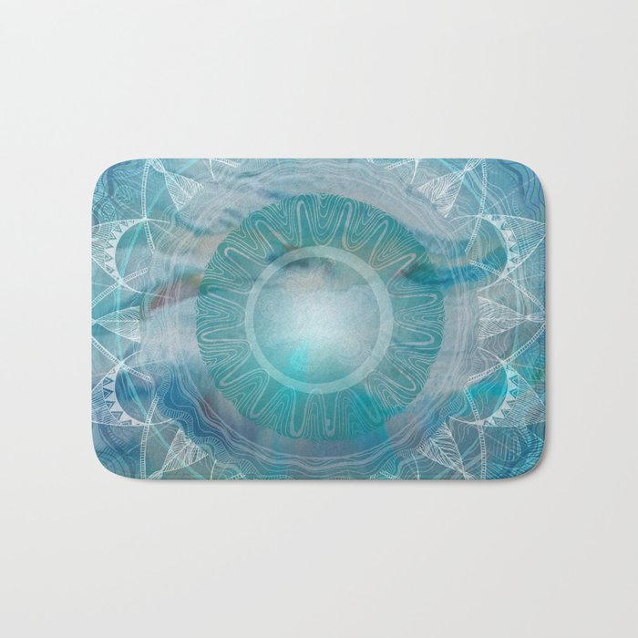 Vishuddha: Throat Chakra Bath Mat