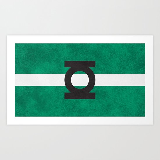 Color Greens Art Print