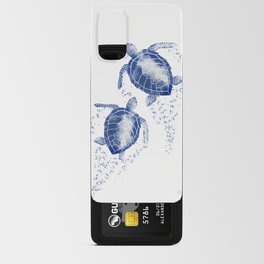 Two Sea Turtles Marine Blue  Android Card Case