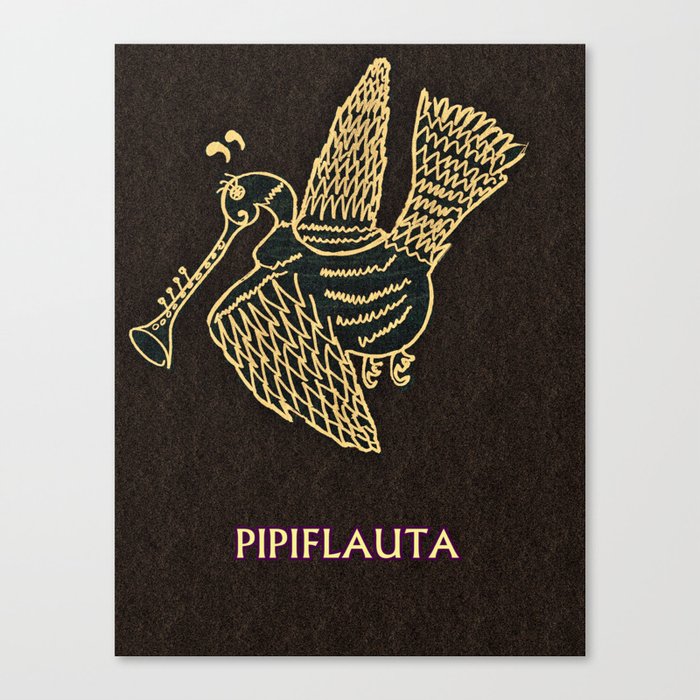 PIPIFLAUTA Canvas Print