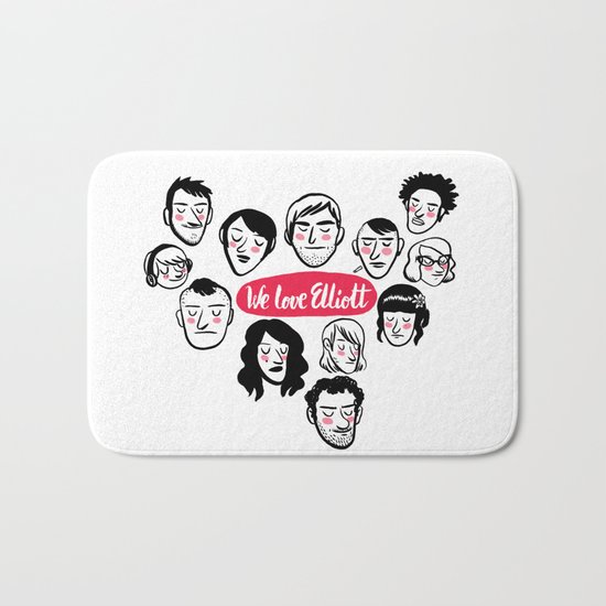 We Love Elliott Bath Mat