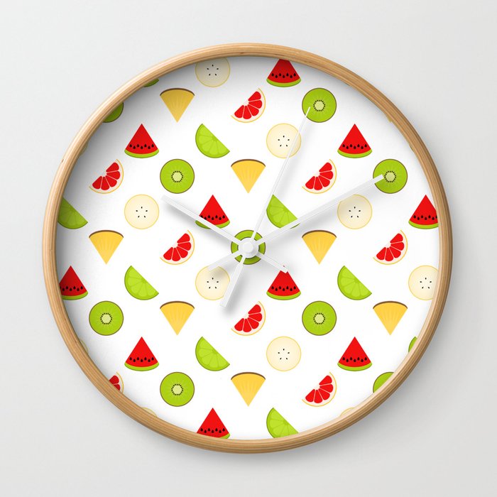 Go Fruit Yourself Wall Clock