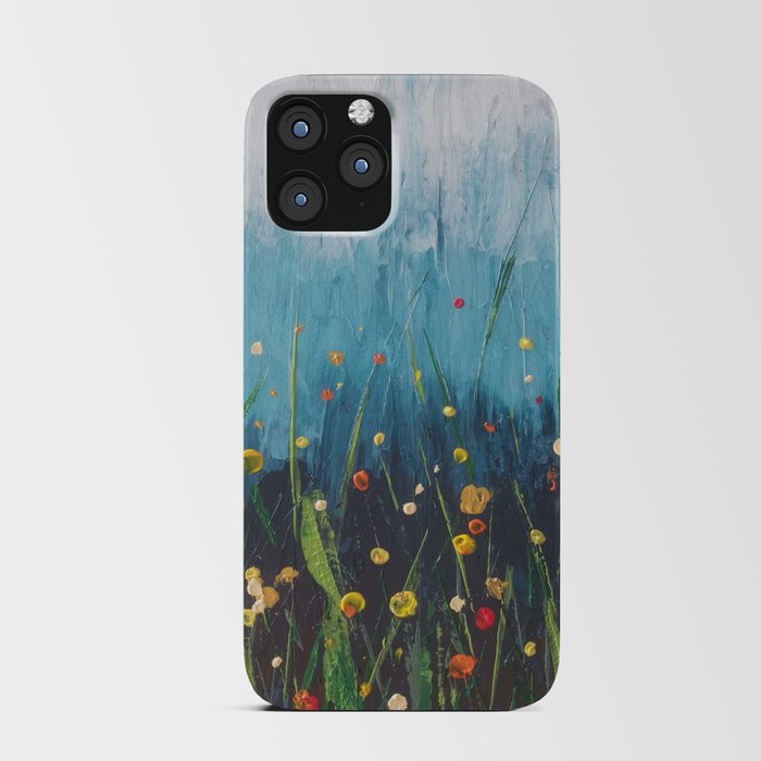 Flowers at Dawn iPhone Card Case
