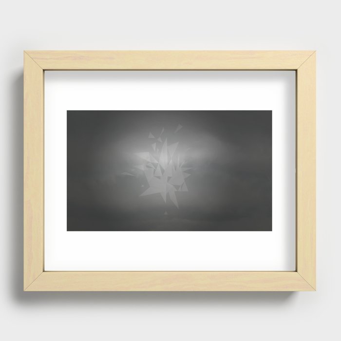 Trixplosion Recessed Framed Print