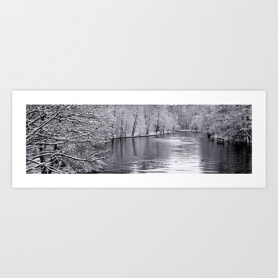Sillent Winter Art Print