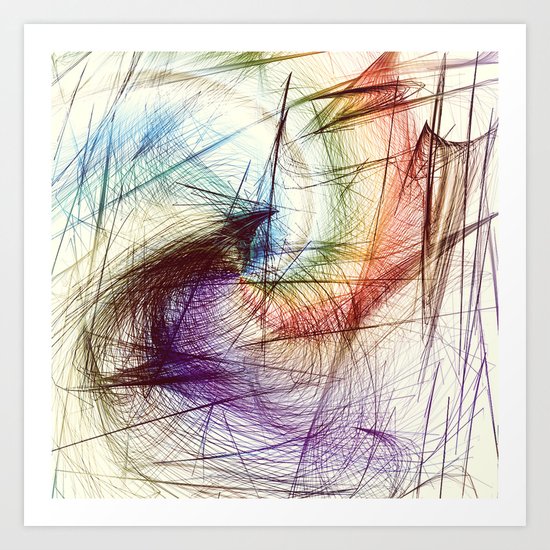 Weave IV Art Print