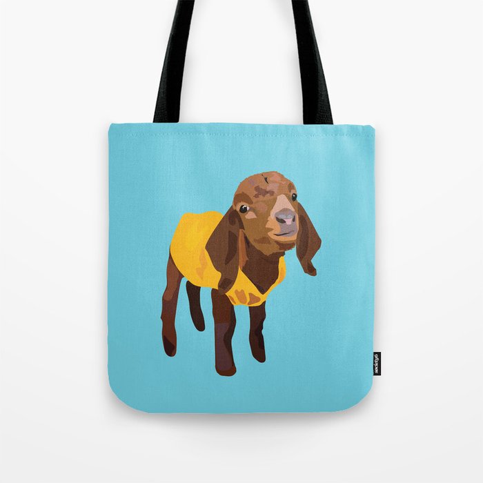 Goaty McGoatface - yellow Tote Bag