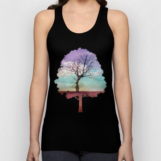ATMOSPHERIC TREE | Early Morning Unisex Tank Top