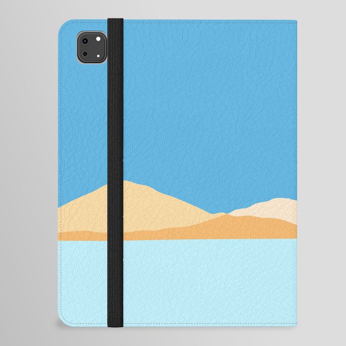 View From The Sea / Abstract Landscape iPad Folio Case
