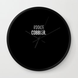Rookie Cobbler - Funny Employee Secret Santa Wall Clock