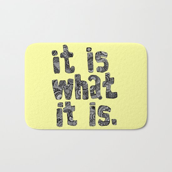 What It Is Bath Mat
