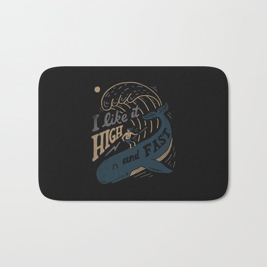 High and Fast Bath Mat