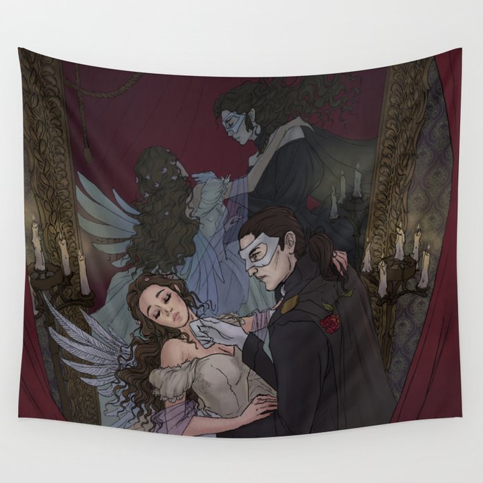 My angel of music Wall Tapestry