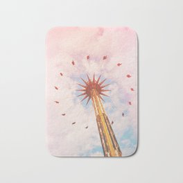 Swinging Pinks | Amusement Park Bath Mat