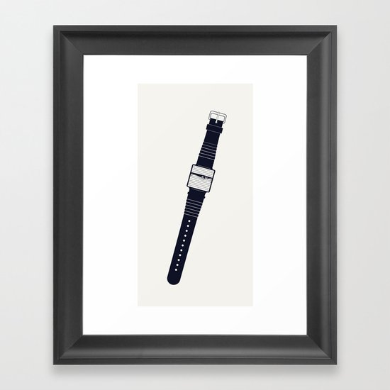Watching. Framed Art Print