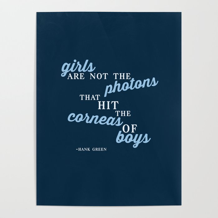 Girls Are Not Photons Poster