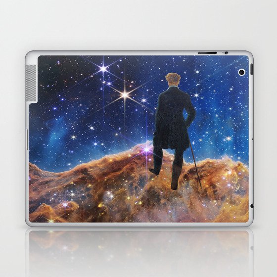 Wanderer above a Sea of Stars Laptop & iPad Skin