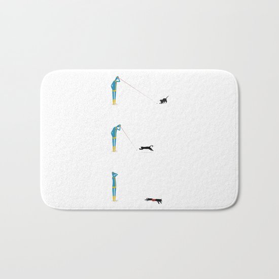 Cyclops' Cat Bath Mat