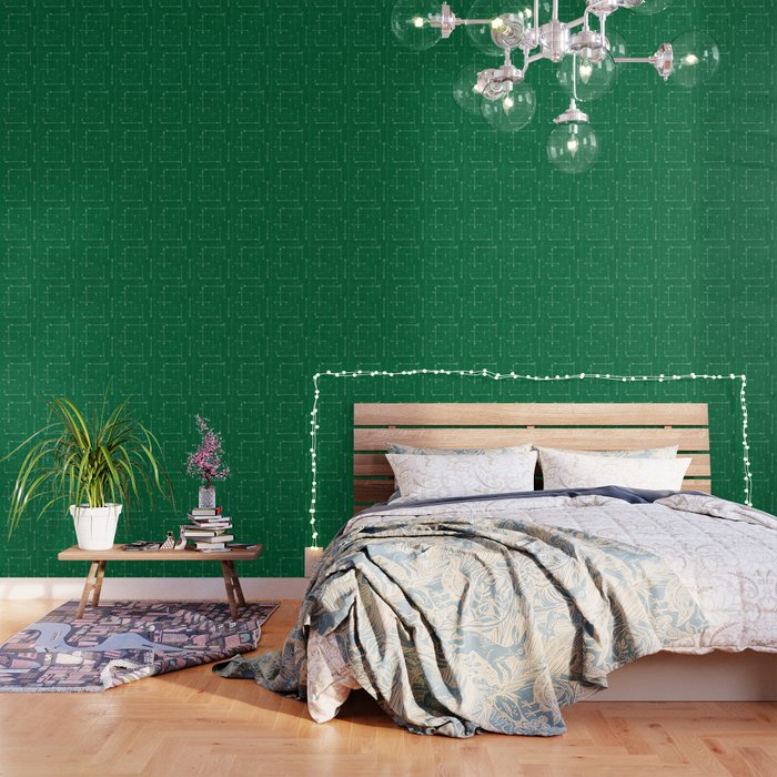 65 MCMLXV Cosplay Green Arrows Plaid Pattern Wallpaper