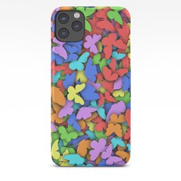 Rainbow Butterflies iPhone Case