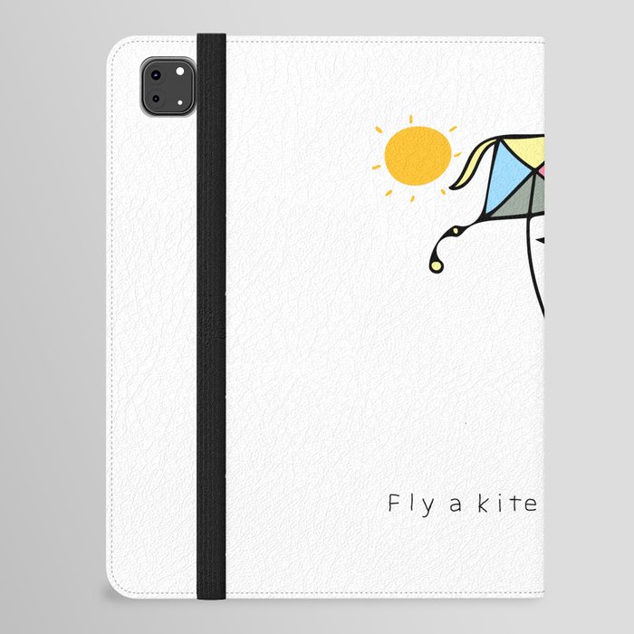 Fly a kite is more fun ! iPad Folio Case