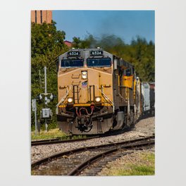 Train Photography Poster